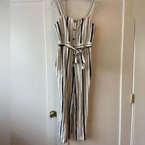Striped Loft Jumpsuit - Size 8P